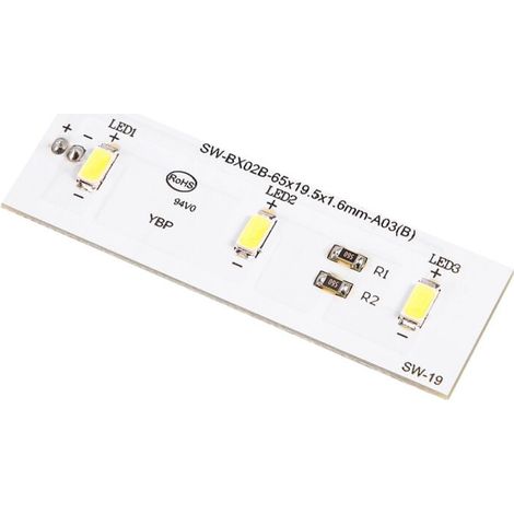Barre LED pour Réfrigérateur Remplacement Lumineuse Pièce Réparation ZBE2350HCA SW-BX02B