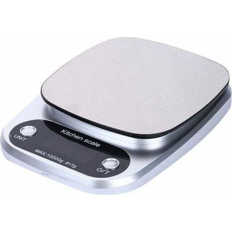 Elektronischer Edelstahlfuß für Küchenlebensmittel (10 kg/1 g)