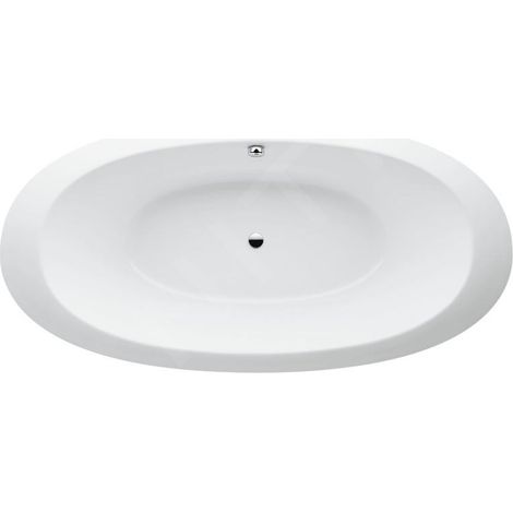 Baignoire encastrée Alessi, 203 x 102 x 46 cm, blanche, version 000 (1/3)