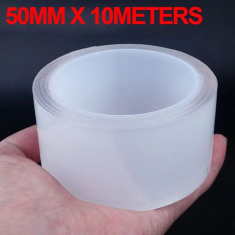 (5 cm x 10 m) Film protecteur de seuil de porte SEAMETAL transparent,autocollant anti-rayures,universel pour coffre et pare-chocs (1/3)