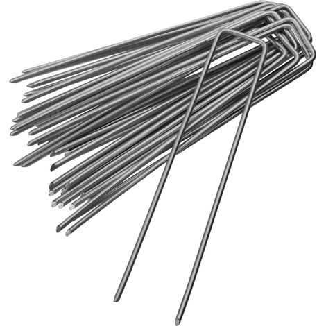 Erdanker für Unkrautvlies 150 x 30 mm Ø 3 mm 50 Stück (1/5)
