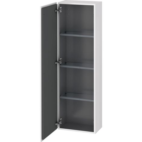 Duravit L-Cube armoires mi-hautes, 1 porte charnière à gauche, (1/4)