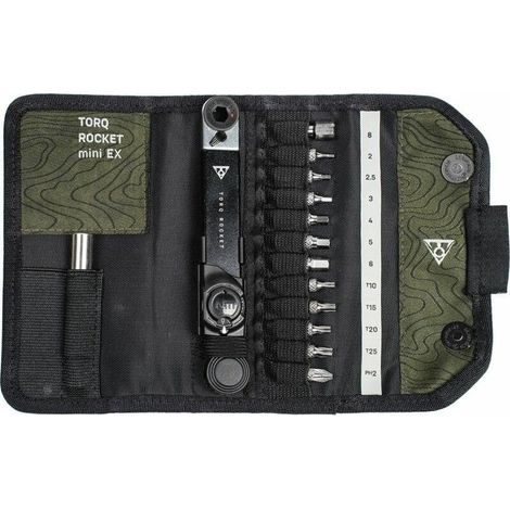 Topeak Torq Rocket Mini EX Drehmomentschlüssel schwarz