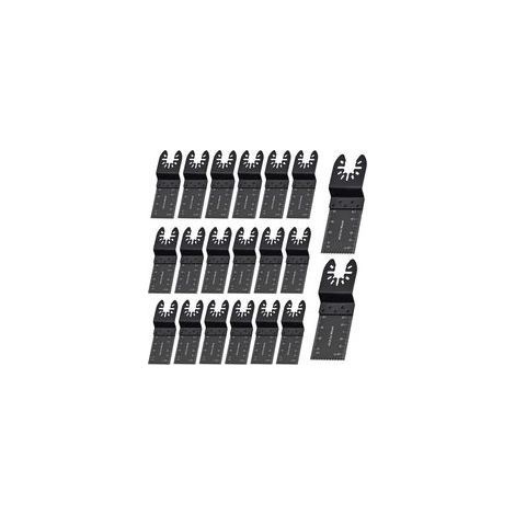 Lot De 20 Lames Scie Oscillante Universelle 35mm Fixation Rapide Compatible Multimaster (1/5)