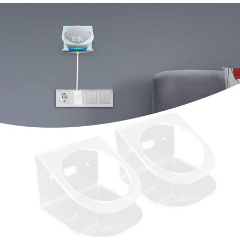 2 supports muraux intelligents pour haut-parleurs Dot 4 : support stable et compact. (1/5)