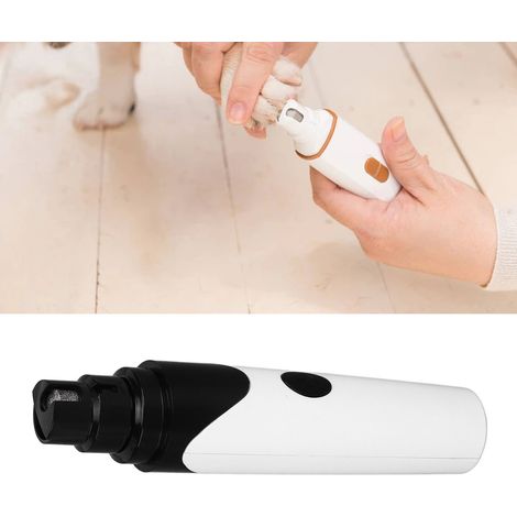 Lime à ongles pour animaux, coupe-ongles électrique, pince à ongles, pince à ongles pour le nettoyage des chats et des chiens (1/5)