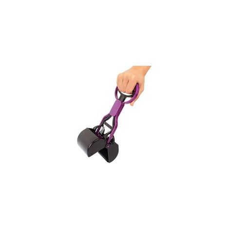 La couleur violette Pince de ramassage avec système de fixation pour déjections d'animaux de compagnie par - Pour déjections de chiens et de chats (1/5)