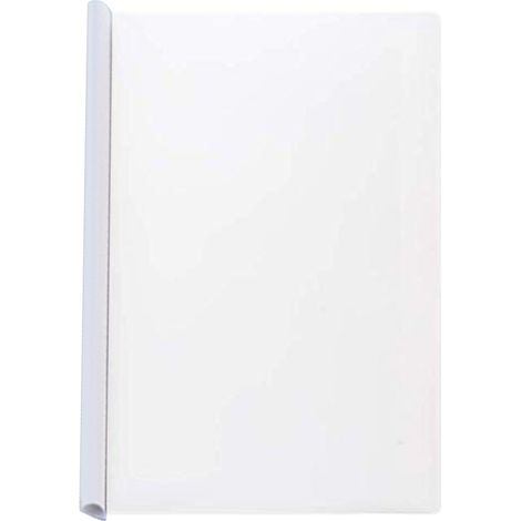 Classeur Transparent - Barre Coulissante U - Capacité 70 Feuilles - Format A4 - Bureau École Entreprise (1/5)