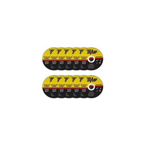115-mm-Metalltrennscheiben, 12er-Pack für Winkelschleifer, 115 × 1,2 mm, schnelles Schneiden von Stahl, Eisen, Metall und Holz, Spezial-Schleifscheiben – Crezuo