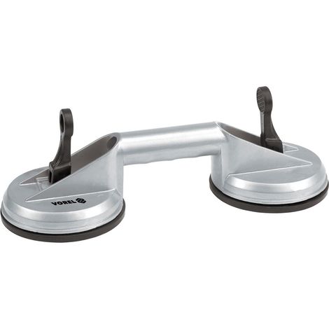Aluminium-Glashalter 2x115 mm 05312 VOREL (1/5)
