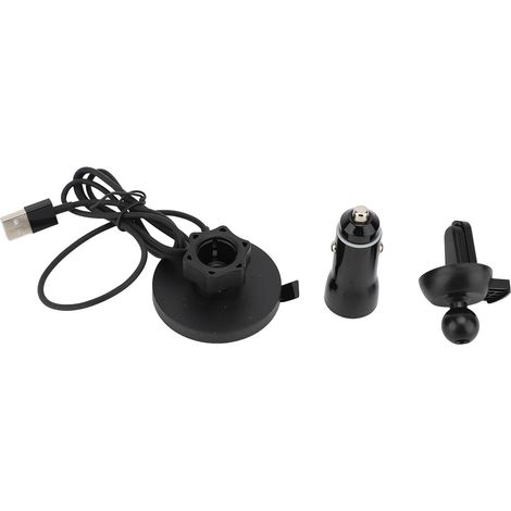 Chargeur de voiture sans fil magnétique à évent 15W, charge rapide, Rotation à 360 degrés, support de téléphone portable (1/2)