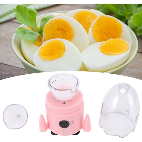 [Tournevis à œufs rechargeable] [Étui d'œuf doré] [Silicone anti-dérapant] [Matériau ABS alimentaire] [Décapsulateur d'œuf] [Couleur rose] [15W 5V]