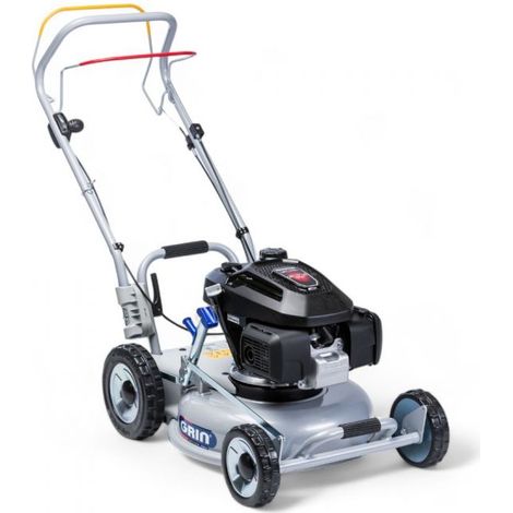 Tondeuse thermique tractée 46 cm, mulching extra-fin, moteur Honda 166cm³ - GRIN HM46A-HONDA