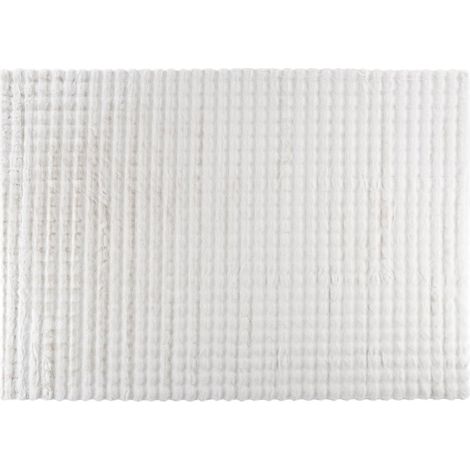Tapis Imitation Fourrure "Novis" 200x290cm Blanc (1/5)
