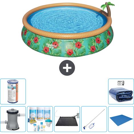 Bestway Piscina Bestway Fast Set Rotonda - 457x84 cm - 8-pezzi  S21468 (1/5)