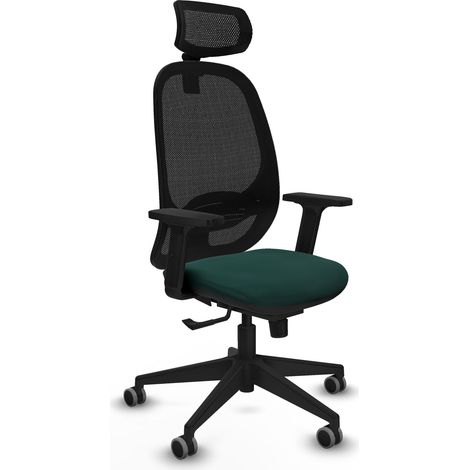 Sedia da ufficio piqueras y crespo Cilanco nero rete (1/2)
