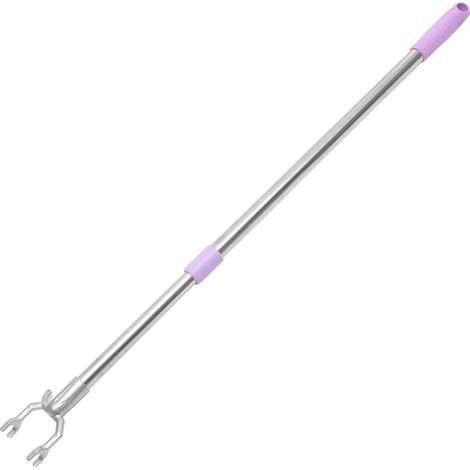 Tringle Pourpre à Vêtements Télescopique en Acier Inoxydable (1/5)