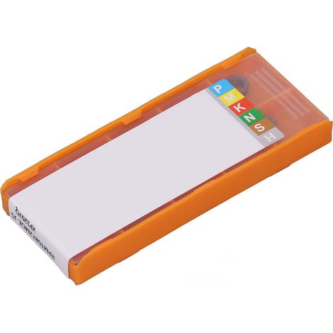 [Lot de 10] Plaquettes de fraisage CNC RPMT08T2MOE-JS, carbure trempé sept-couleurs, inserts de serrage robustes (1/5)
