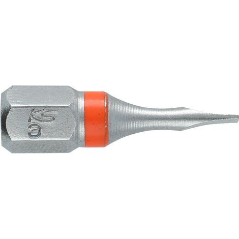 1/4" TORSIONpower Bit, 25mm, Schlitz 3mm (1/2)