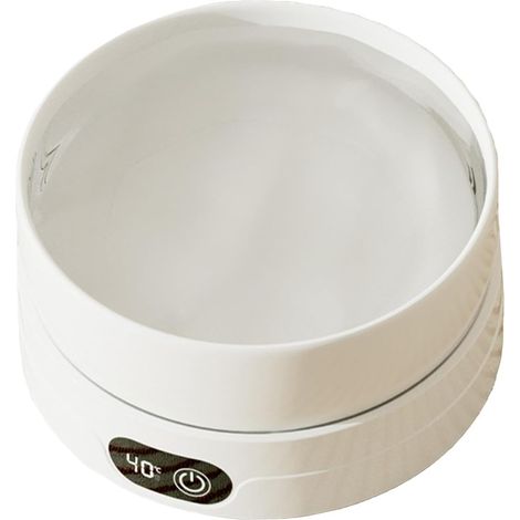 Assiette à boire chauffante pour temps froid - Gamelle d'eau thermique pour chiens et animaux de compagnie - Fonction chauffante sûre pour canards, oiseaux, animaux, chiots, chatons (1/5)