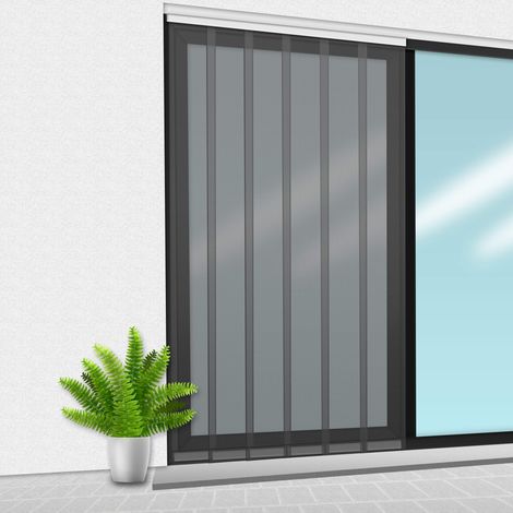 Moustiquaire de fenêtre 150x235 cm – Fibre de verre – Barrière efficace contre les insectes – Installation facile – Confortex