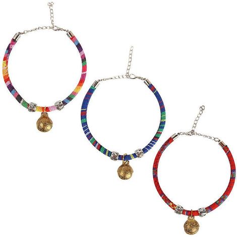 Collar con cascabel para gato, estilo étnico, para mascotas, 9 piezas, para mayor seguridad. (1/5)