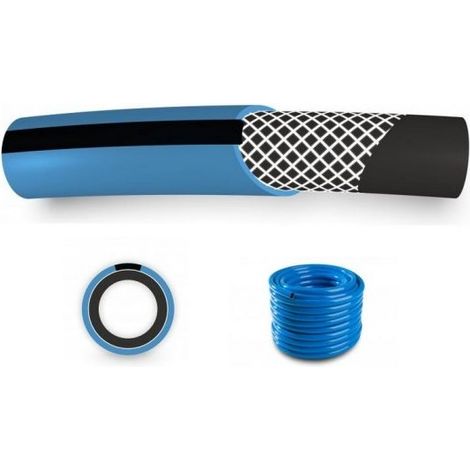 TUBO ARIA COMPRESSA FI = 10mm x 50m, BLU, PROFESSIONALE