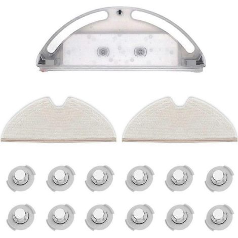 Réservoir d'eau pour Xiaomi Roborock S5 S50 E35 C10 T4 T6, filtre et chiffon de nettoyage inclus