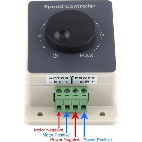 20A DC10-60V PWM-Motorsteuerung mit wasserdichtem Gehäuse (1/5)