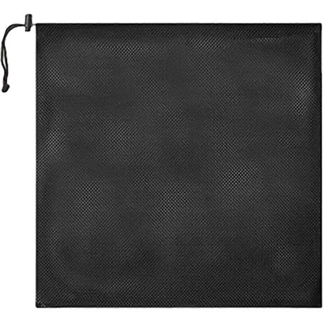 Sac de rangement en filet avec cordon de serrage pour pompe à eau, sac de protection adapté à l'entretien des aquariums, bassins et piscines, fabriqué en acier inoxydable. (1/5)
