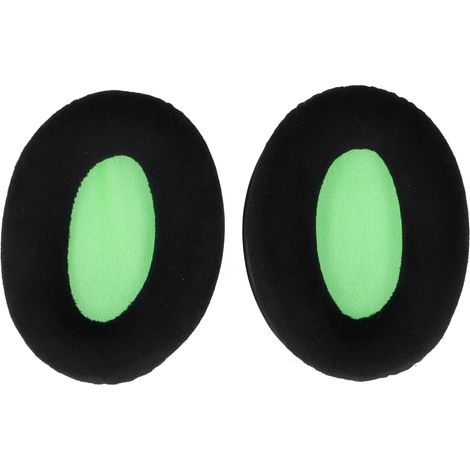 Coussinets de remplacement pour casque HyperX Cloud II 2, housses d'écouteurs vertes texturées KHX-HSCP (1/5)