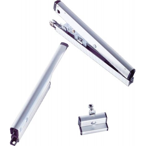 Geze – Tringle acier pour ferme-imposte OL 90 diamètre 8 mm longueur 3000 mm – Acier galvanisé pour résistance à la corrosion – Usage professionnel