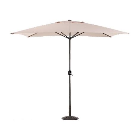 OMBRELLONE PALO CENTRALE CLASSIC EASY DOMUS  ACCIAIO/POLY ECRU MM 48 MT 3