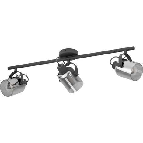 plafonnier, barre 3 spots, spots plafond avec abat-jours en (1/5)