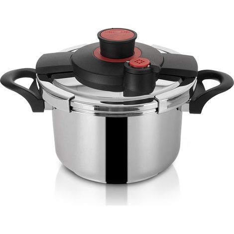 Autocuiseur en acier inoxydable avec fermeture automatique, 5 l (1/5)