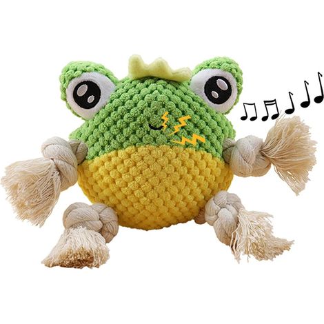 Plush Dog Toy Interactive Dog Toys for Large Dogs Sturdy Indestructible Dog Toys with Squeaky Toys Chew Toys for Dogs (1/5)