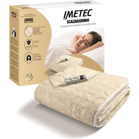 imetec finstock calienta camas .60w individual 150x80 pol 6113m (1/3)