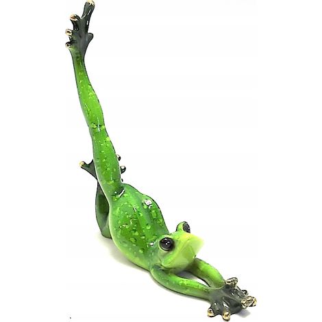 Grüne Froschfigur Yoga ALS GESCHENK (1/5)