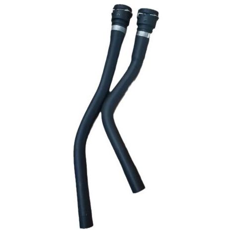 Tuyau d'entrée/sortie d'eau du chauffage avec raccord en aluminium à collier 6G91-8B159-JD, pièces d'entretien du système de refroidissement du moteur pour la réparation des fuites d'antigel (1/4)