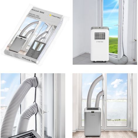 Kit de calfeutrage AirLock 1000 pour porte-fenêtre – Longueur 560 cm – Imperméable et lavable – Économie d'énergie – Protection contre les insectes (1/5)