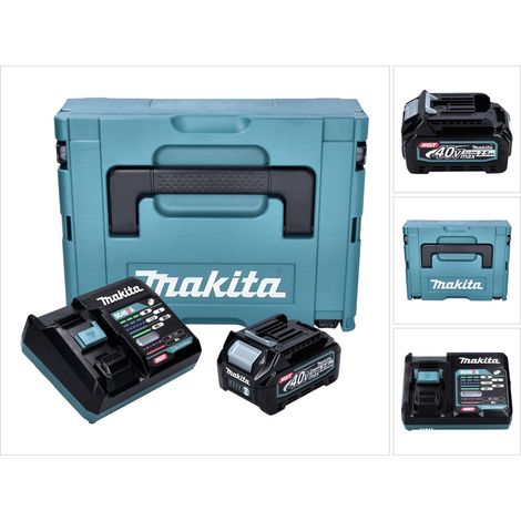 Makita Power Source Kit 1x BL 4025 batería 40 V máx. 2,5 Ah XGT + cargador DC 40 RA + Makpac (1/5)