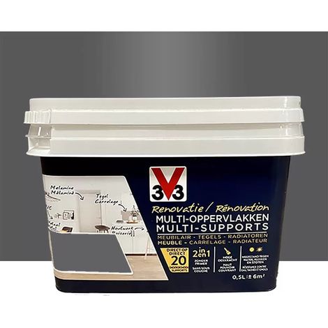 Peinture V33 Rénovation Multi-Supports Fonte 0,5 L (1/2)