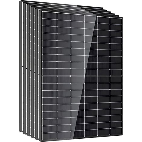 Lot de 6 Panneaux solaires 500Wc DMEGC Bifacial - Bi-verre