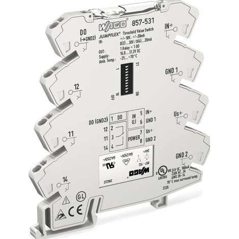 WAGO GmbH& Co. KG Grenzwertschalter konfigurierbar 857-531