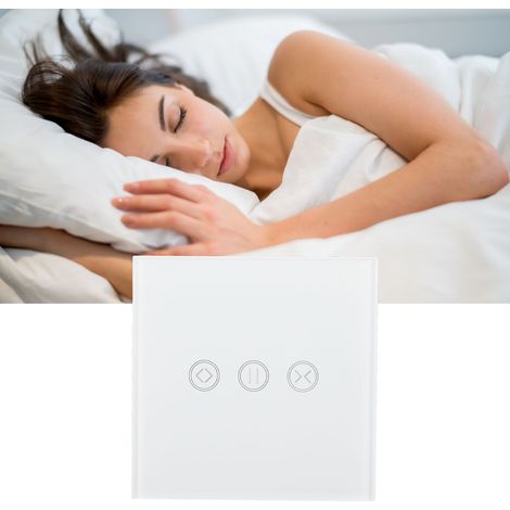 Interrupteur de rideau sans fil avec télécommande pour smartphone, commande vocale, commande du moteur de rideau, AC100240V (1/5)