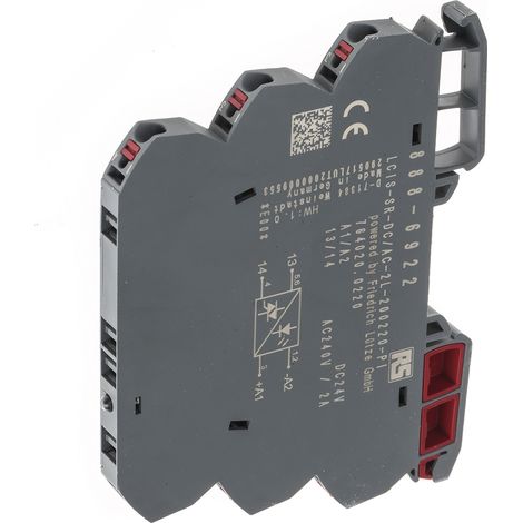 Relais statique, RS PRO, 2 A, Rail DIN, 30 V, 264 V ( Prix pour Paquet de 5 ) (1/3)