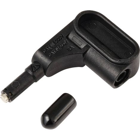 VOLTCRAFT MSS-120 Puntale di prova magnetico Presa 4mm,CAT III 1000 V, CAT IV 600 V,Nero,1 pz. (1/5)
