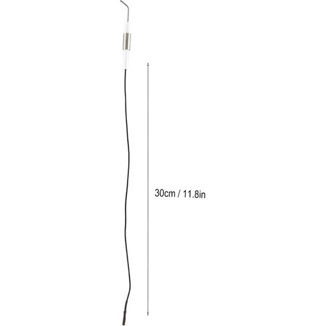 [Probe d'ignition] + [Électrode céramique] + [M10 x 2] + [Câble 30cm + 2 écrous] (1/5)