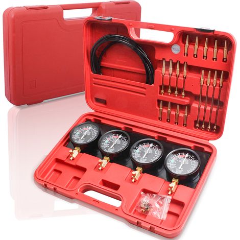 Wolketon Tester sincrónico de 2 a 4 para ajustar carburadores, conjunto de 4 sincronizadores. (1/5)