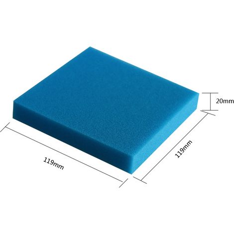 Compatible avec les accessoires de filtre en éponge pour aspirateurs Philips, filtre d'entrée d'air en coton FC5822 5830 5826/5986 (1/4)